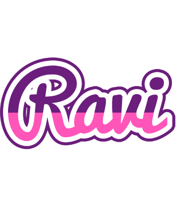 Ravi cheerful logo