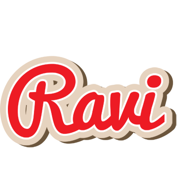 Ravi chocolate logo