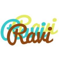 Ravi cupcake logo