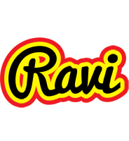 Ravi flaming logo