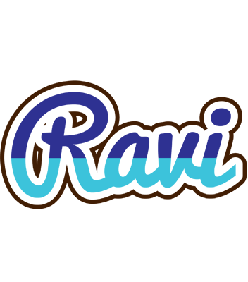 Ravi raining logo