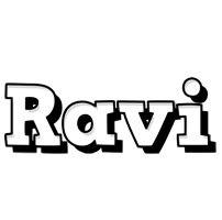 Ravi snowing logo