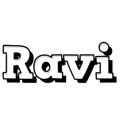 Ravi snowing logo