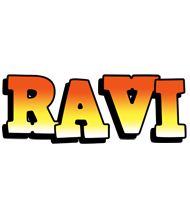 Ravi sunset logo