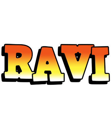 Ravi sunset logo