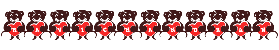 Ravichandran bear logo