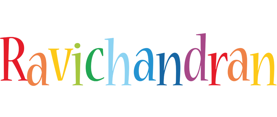 Ravichandran birthday logo