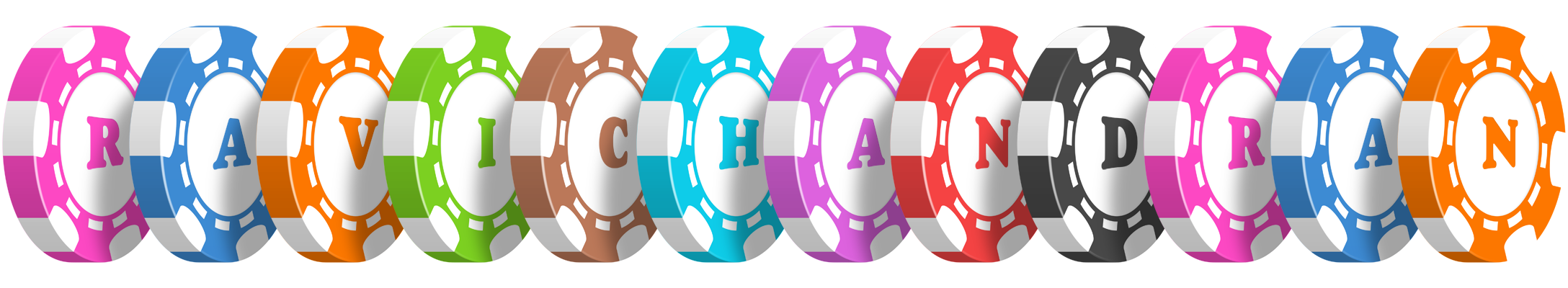 Ravichandran bluffing logo