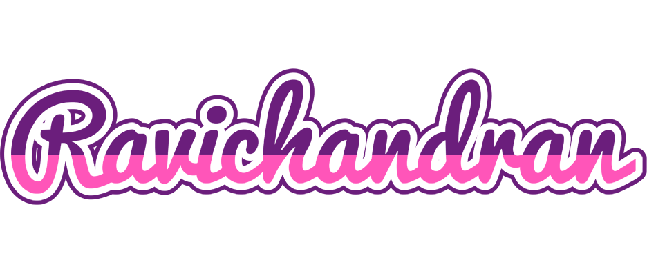 Ravichandran cheerful logo