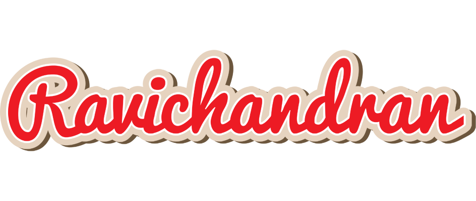 Ravichandran chocolate logo