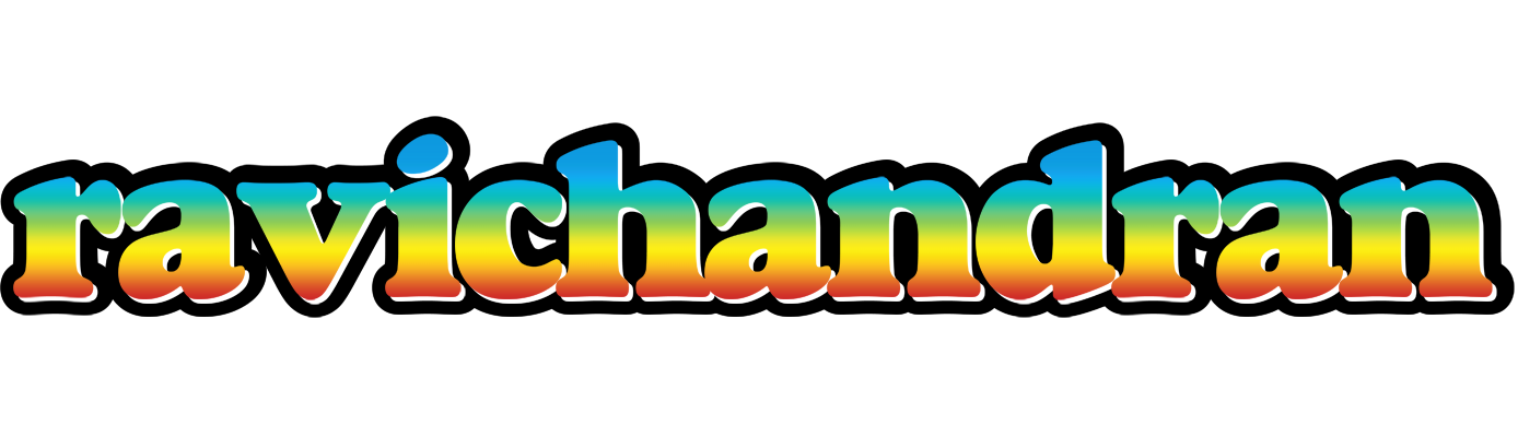 Ravichandran color logo