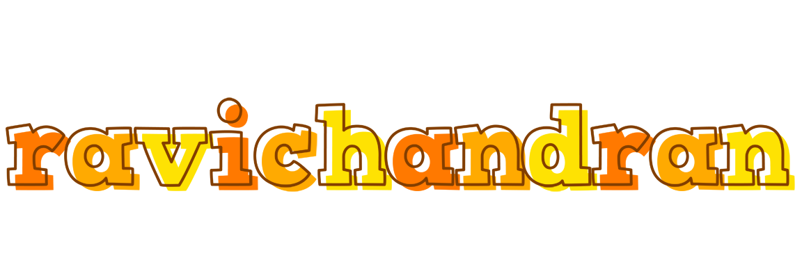 Ravichandran desert logo