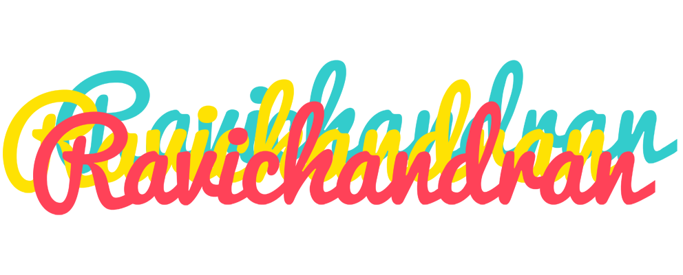 Ravichandran disco logo