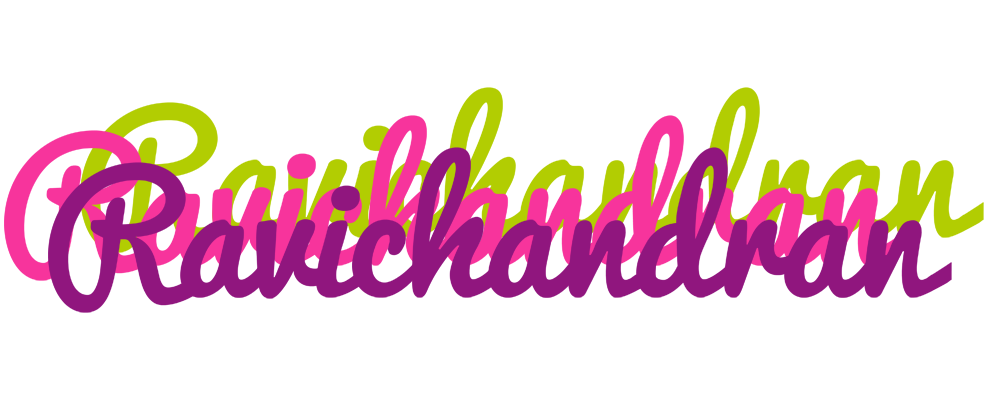 Ravichandran flowers logo