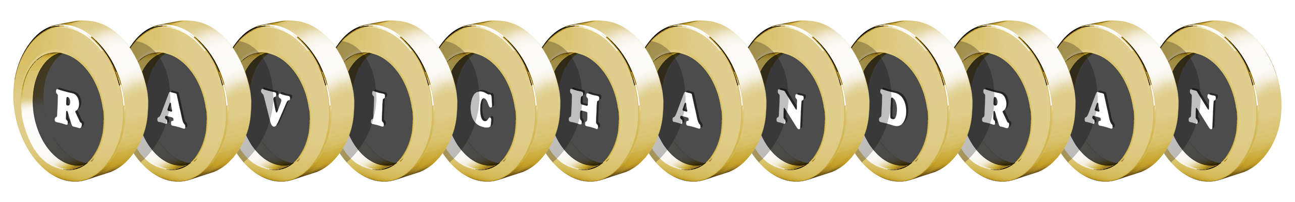 Ravichandran gold logo