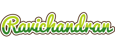 Ravichandran golfing logo