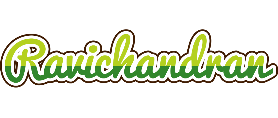 Ravichandran golfing logo