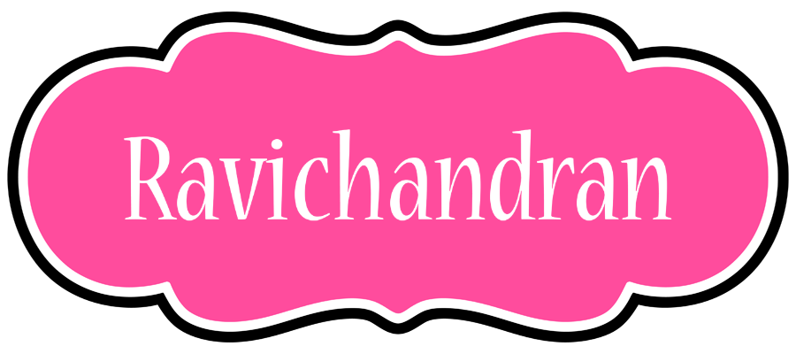 Ravichandran invitation logo