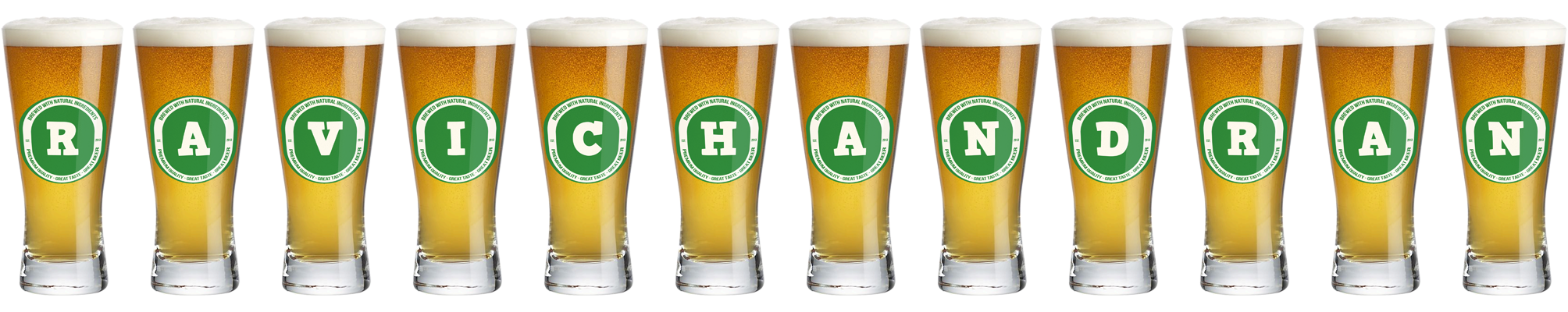 Ravichandran lager logo