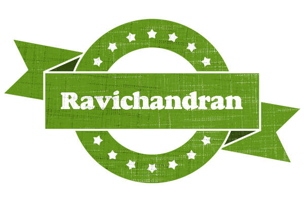 Ravichandran natural logo