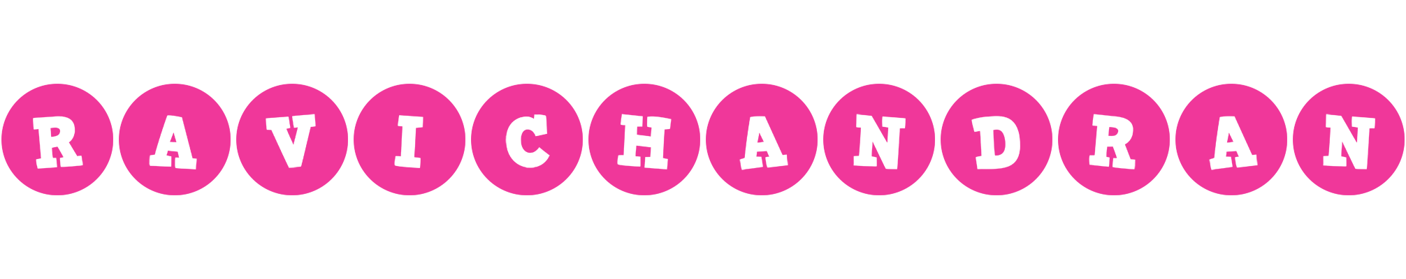 Ravichandran poker logo