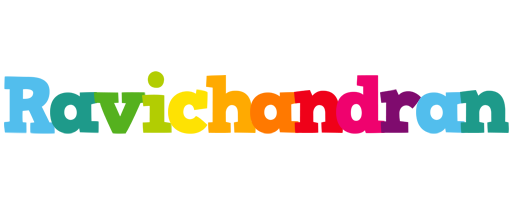 Ravichandran rainbows logo