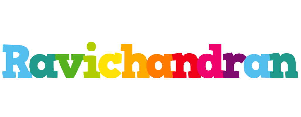 Ravichandran rainbows logo