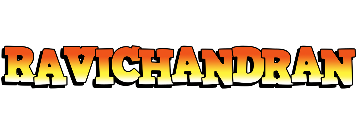 Ravichandran sunset logo