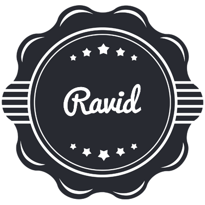 Ravid badge logo
