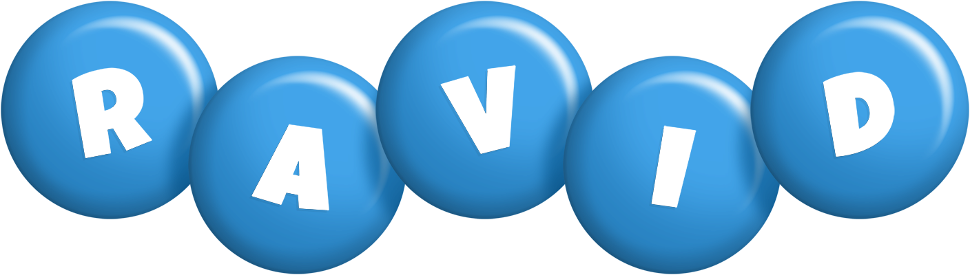 Ravid candy-blue logo