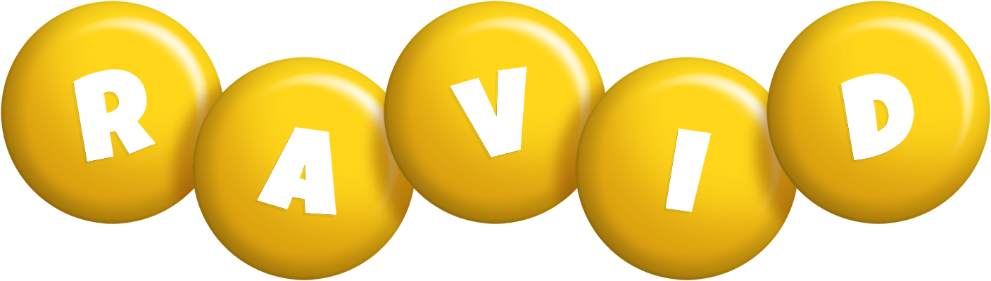 Ravid candy-yellow logo