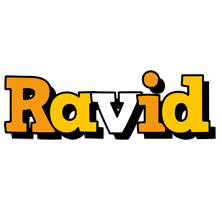 Ravid cartoon logo