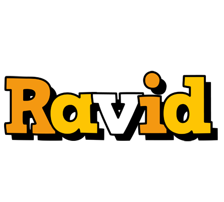 Ravid cartoon logo