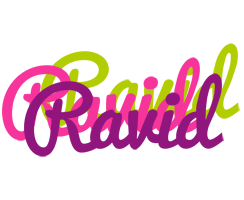 Ravid flowers logo