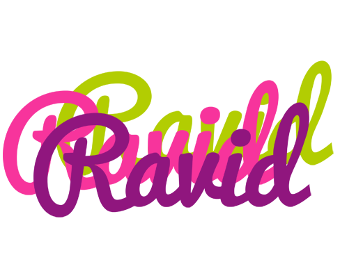 Ravid flowers logo