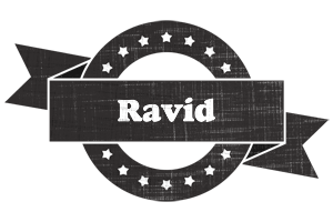 Ravid grunge logo