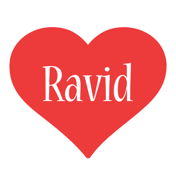 Ravid love logo