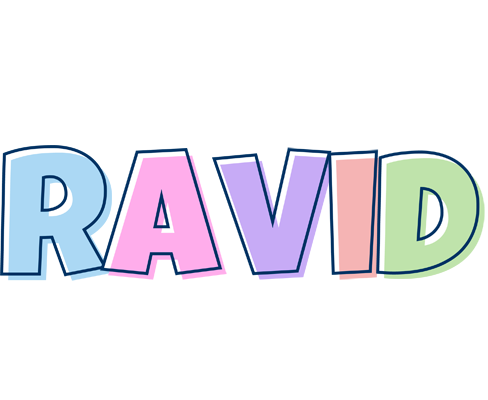 Ravid pastel logo