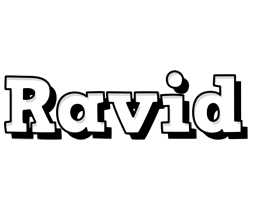 Ravid snowing logo