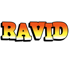 Ravid sunset logo