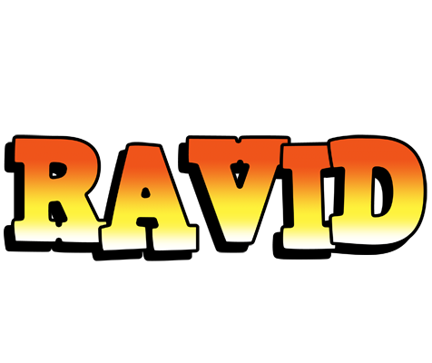 Ravid sunset logo