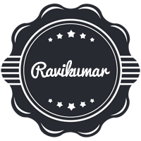 Ravikumar badge logo
