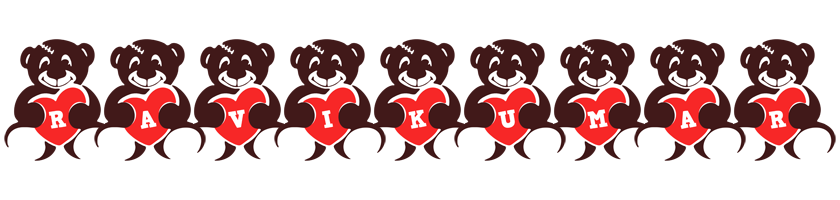 Ravikumar bear logo