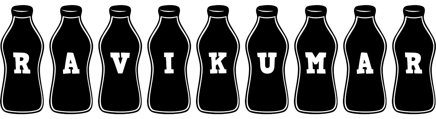 Ravikumar bottle logo