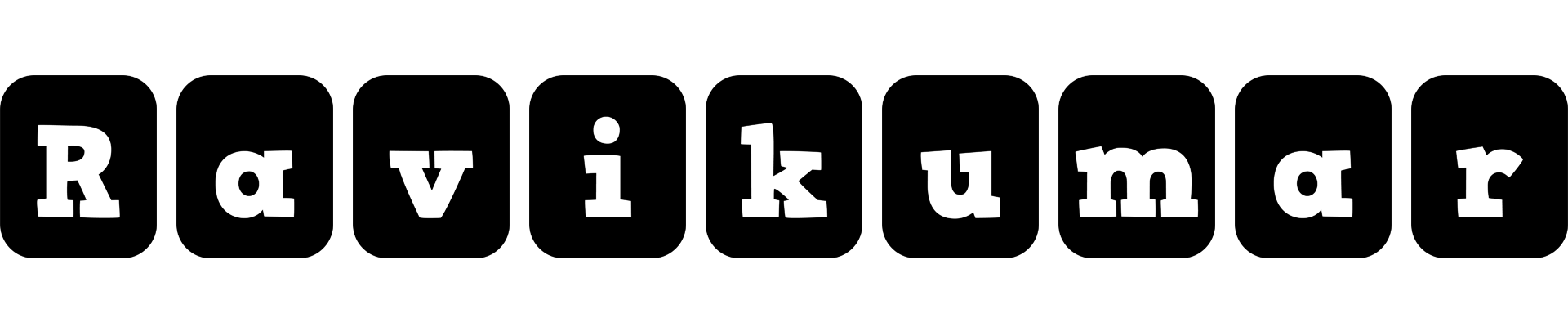 Ravikumar box logo