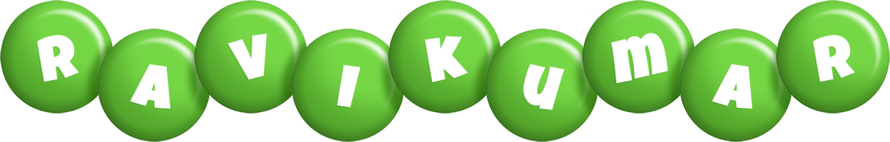 Ravikumar candy-green logo