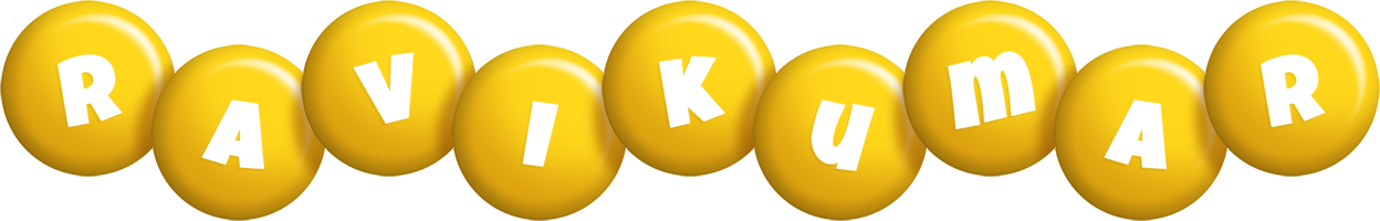 Ravikumar candy-yellow logo