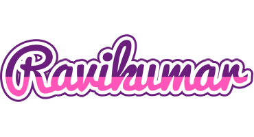 Ravikumar cheerful logo