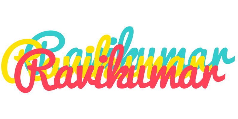 Ravikumar disco logo