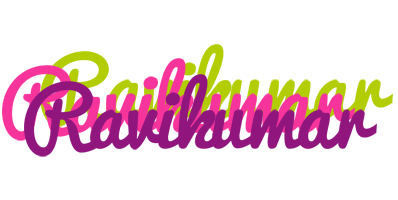 Ravikumar flowers logo